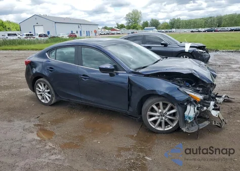 2017 Mazda 3 Touring z USA, uszkodzony, nr VIN 3MZBN1V70HM128489